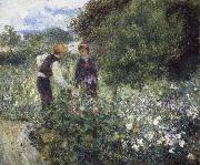 Conversation with the Gardener, Pierre-Auguste Renoir